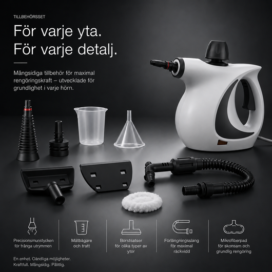 Renvora™ Ångtvätt – Ersätt starka kemikalier med kraftfull ånga